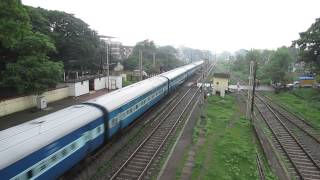 preview picture of video '16614 Coimbatore Rajkot Express with ED WDM 3D # 11295'