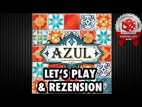 Azul - Let's Play & Review (Michael Kiesling, Pegasus) German Board Game - Game of the Year 2018