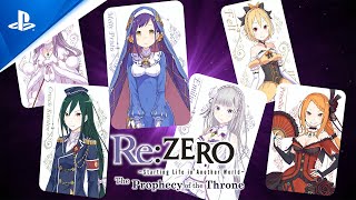 PlayStation Re:ZERO -Starting Life in Another World- The Prophecy of the Throne - Game Overview Trailer | PS4 anuncio