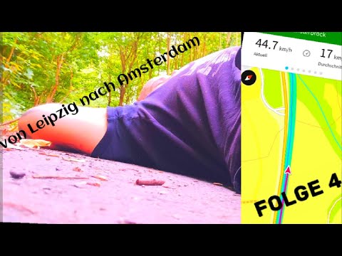 Fahrradtour von Leipzig nach Amsterdam, Folge 4 - Alleine im Wald von Detmold👀109 Km