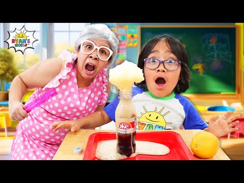 Ryan Goes Back to SCHOOL! Fun Kids Learning & MORE! - YouTube