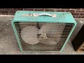 Vintage 1960 S Eskimo Box Fan Cleaning And Oiling