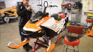 850 Summit Accessories Part 3  Medium Windshield