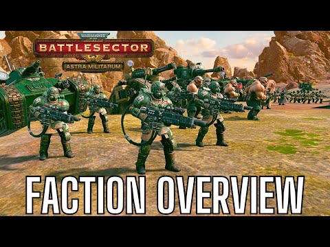 FACTION OVERVIEW || Astra Militarum DLC || Warhammer 40k: Battlesector