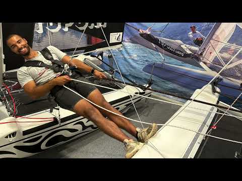 How to go into the trapeze as helmsman | Sailing tutorial