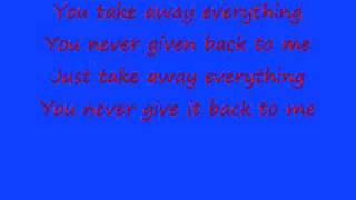 Already gone- Puddle of Mudd lyrics