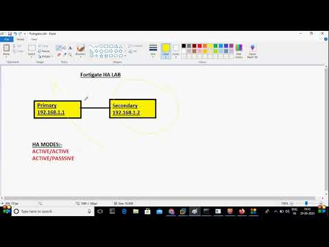 Fortigate Firewall HA Lab on VMware