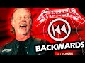 JAMES HETFIELD PLAYING RIDE THE LIGHTNING BACKWARDS METALLICA