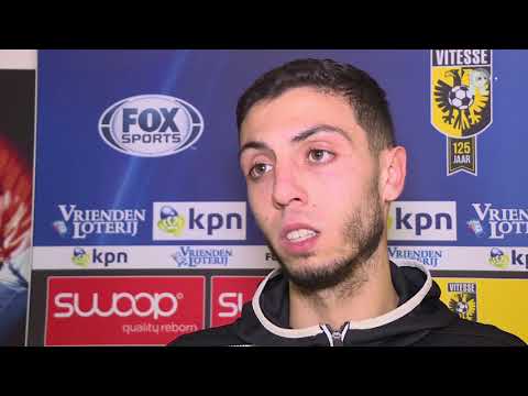 Hicham Faik scoorde fraai bij Vitesse-Excelsior (1-2)