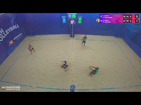12:50 S. Zalizko / V. Tyshchenko - B. Isakov / M. Anhelov 24.07.2022 | Winners Beach Volleyball