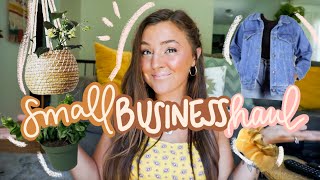 SMALL BUSINESS HAUL...clothing, plants, home decor haul