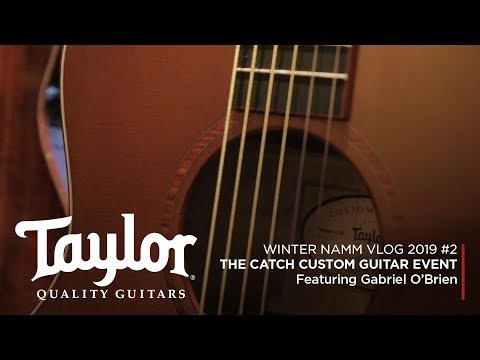 Vlog #2 | Winter NAMM 2019 | The Catch Custom Guitar Event
