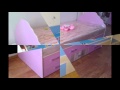 Детские кроватки с ящиками 