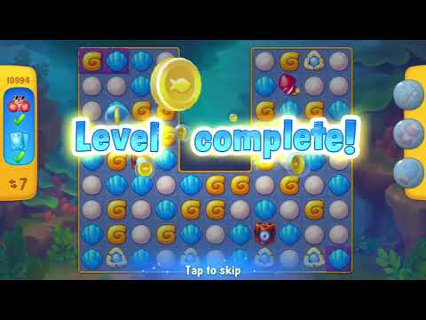 Fishdom  Level 10991 - 11000 (First Try) 🐠 + Mini Game 🐟