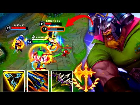 OLAF WILD RIFT TOP | COOK DARIUS IN 40 SECONDS 