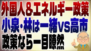 1359回　自民党総裁候補の外国人政策とエネルギー政策を採点！