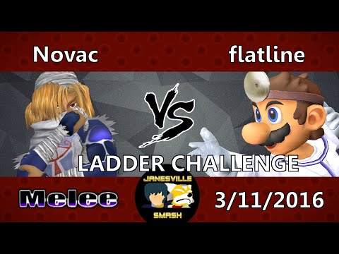 [Melee] Ladder (3/11): Novac (Sheik) Vs. flatline (Doc)