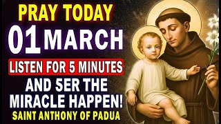 💖PRAY THIS TO SAINT ANTHONY OF PADUA FOR AN IMMEDIATE FINANCIAL MIRACLE🙏