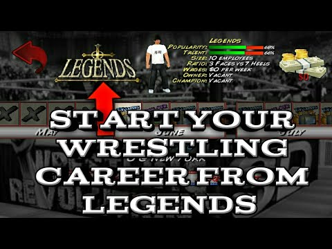How to go to Legends roster || WR3D