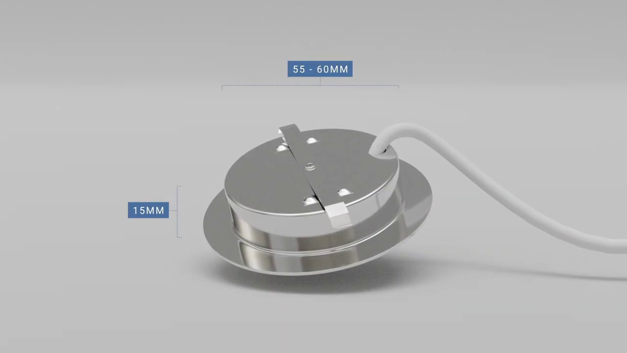 LED inbouwspot | Hele lage inbouwdiepte (15 mm)