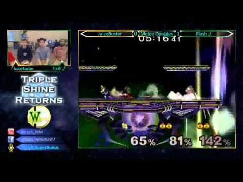 TSRIII - Juicebox & Buster vs. FlaSh & ;/ - SSBM Doubles LQ