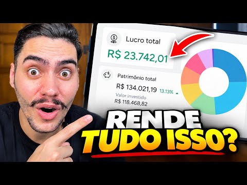 Finanças e investimentos: How much does R$ 134k earn per month? I showed the REAL AMOUNT