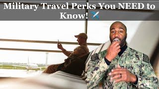 Military Travel Perks You NEED to Know! ✈️ Free Bags, Upgrades & Discounts