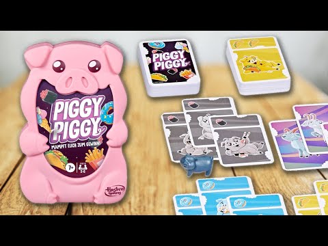 how to play PIGGY PIGGY (official rules, instructions and gameplay) | SPIELREGELN TV