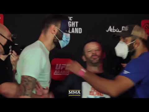 UFC on ESPN 14: Paul Craig and Gadzhimurad Antigulov Get Heated At Weigh-In Staredowns- MMA Fighting