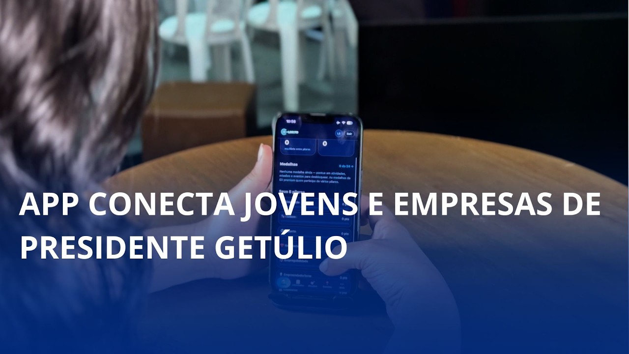 App conecta jovens e empresas de Presidente Getúlio
