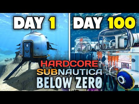 I Spent 100 Days In Hardcore Subnautica Below Zero