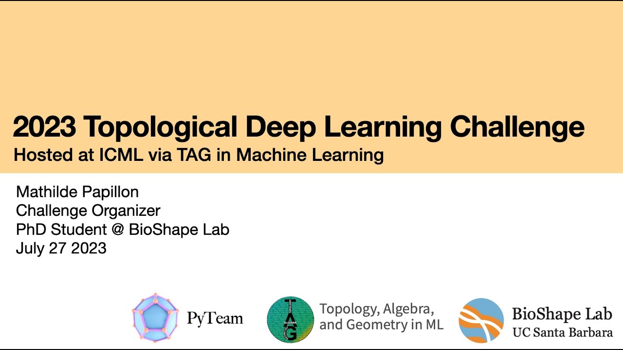 2023 Topological Deep Learning Challenge