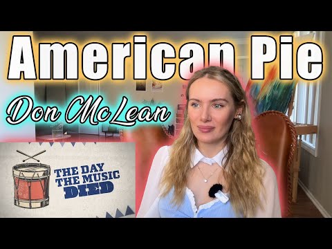 Don Mclean-American Pie!!  Russian Girl First Time Hearing!!!