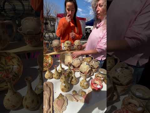 Oficio de familia❤️PRECIOSA cerámica! Feria ARTESANAL de Villa de las Rosas,Córdoba # #traslasierra