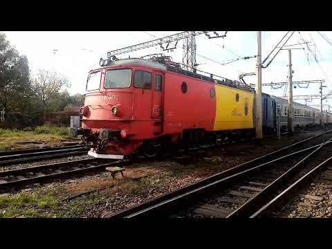 EA1 255 pleacă din Stația Suceava cu Trenul IR1754 Suceava-București Nord 03.11.2023