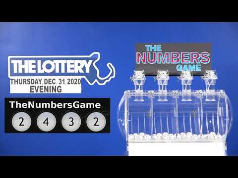 Evening Numbers Game Drawing: Thursday, December 31, 2020