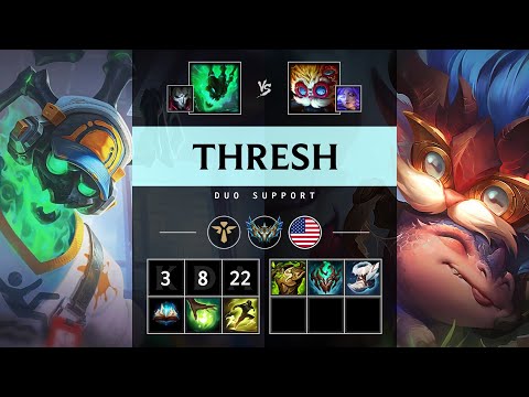 Thresh Support vs Heimerdinger - NA Challenger Patch 25.16