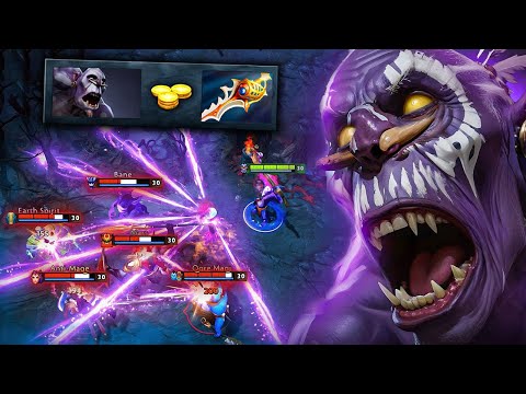 How to Broke Witch Doctor in 7.40d🔥🔥🔥41Kills Machine Gun | Dota 2