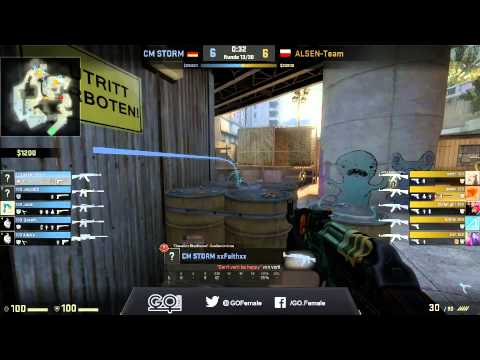 GO.Female - CMStorm vs. Team Alsen - ESWC 2015 EU Qualifier #1