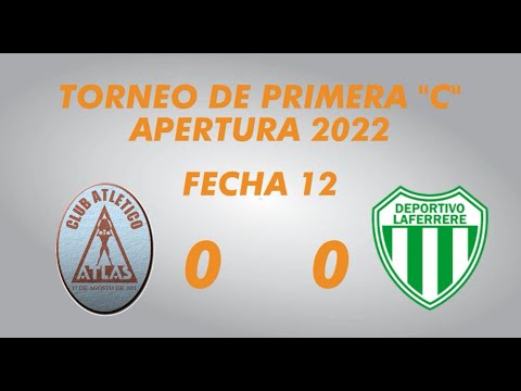 Primera "C" Apertura 2022 - Fecha 12 - Atlas 0 Laferrere 0 - Resumen