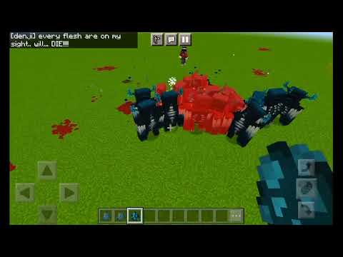 EPIC DARKLORDX! Chainsaw Man Mod - Minecraft PE!