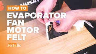 How to Replace Freezer Evaporator Fan Motor Felt (WR02X13734) on Your GE Refrigerator