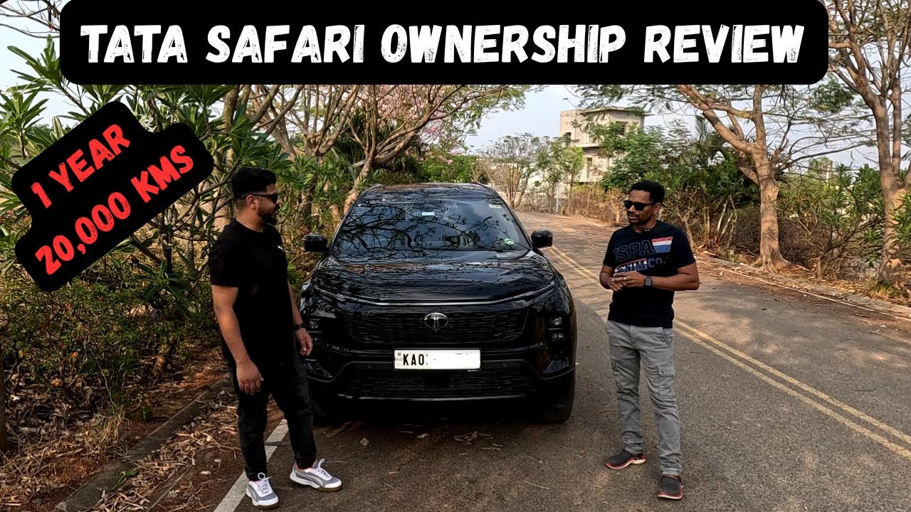 TATA Safari Long Term Ownership review | 1 Year 20,000 KMS | Dark edition accomplished plus