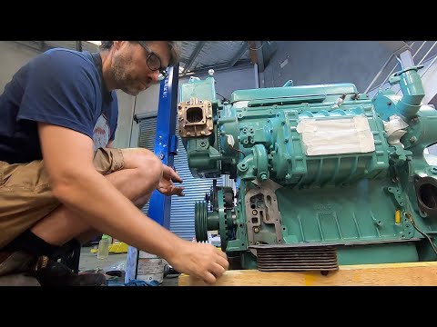 Detroit Diesel heat exchangers: cleaning and installing the cores