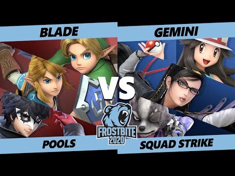 Frostbite 2020 SSBU Pools - Blade Vs. Gemini - Smash Ultimate Squad Strike - SSBU
