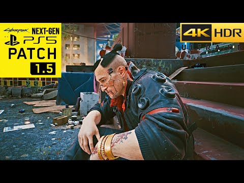 Cyberpunk 2077 (PS5) HDR10 4K + Ray Tracing Mode (Next-Gen Patch 1.5)