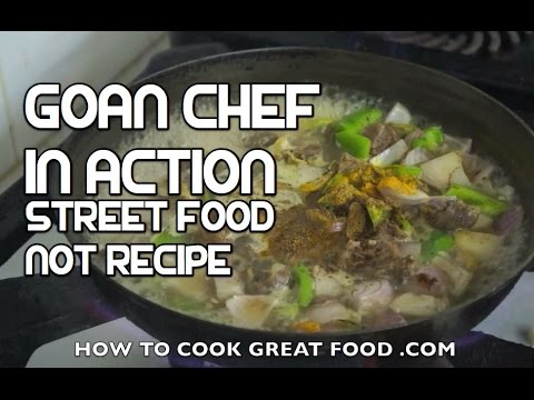 Goan Chef - Street Food Restaurant - not recipe - Goa