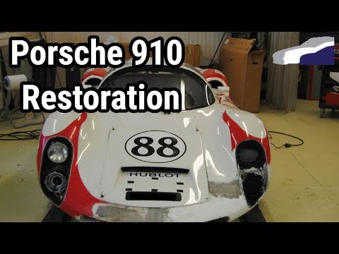 Thumbnail for Porsche 910 Racecar Restoration by Porsche, Porsche 910, Car