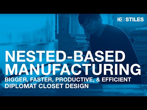 Diplomat Closet Design - Nested-Based Manufacturing - YouTube