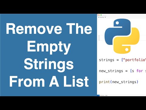 Python Filter Empty Strings From List